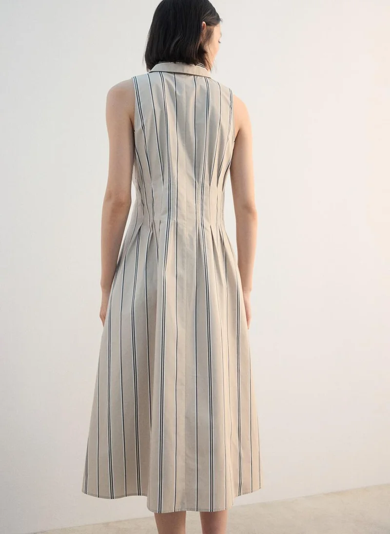 مانجو A-line shirt dress